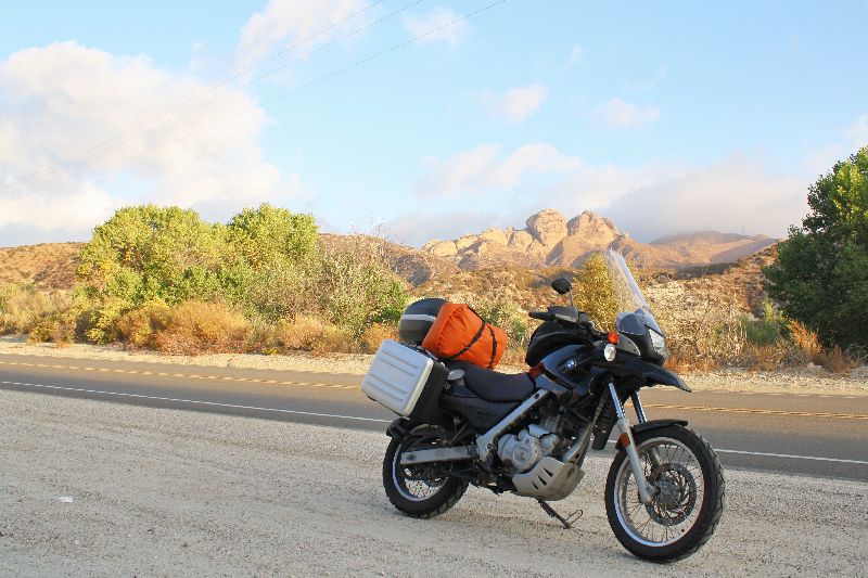 CA to OK on a F650GS